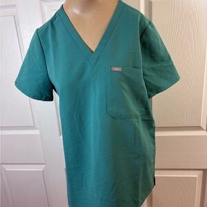 FIGS limited edition marine/ cactus Catarina one pocket scrub top
